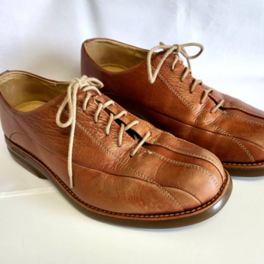 Florsheim Oxfords Dorset 10M Leather Upper Sheepskin Linings Men's Shoes
